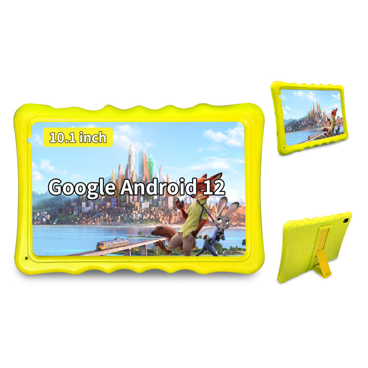 Tibuta 10 inch Kids Tablet, Android 12 Tablet for Kids